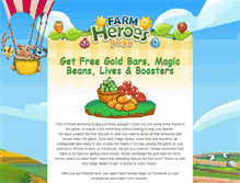 Tablet Screenshot of farmheroessagahack.org